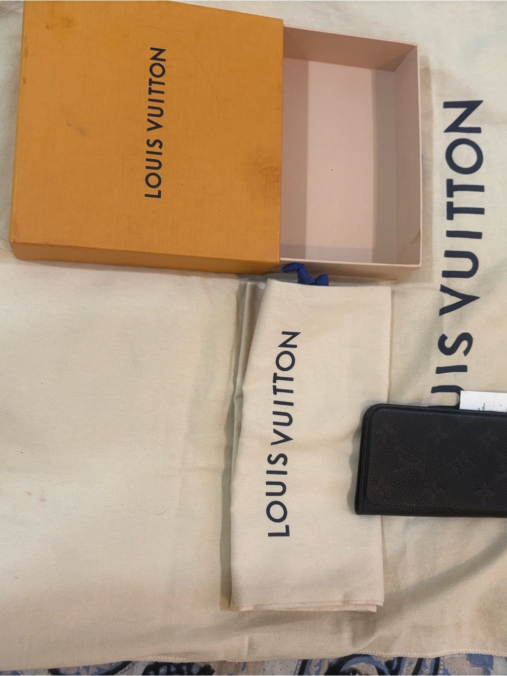 Louis Vuitton Black Monogram Eclipse Card Holder